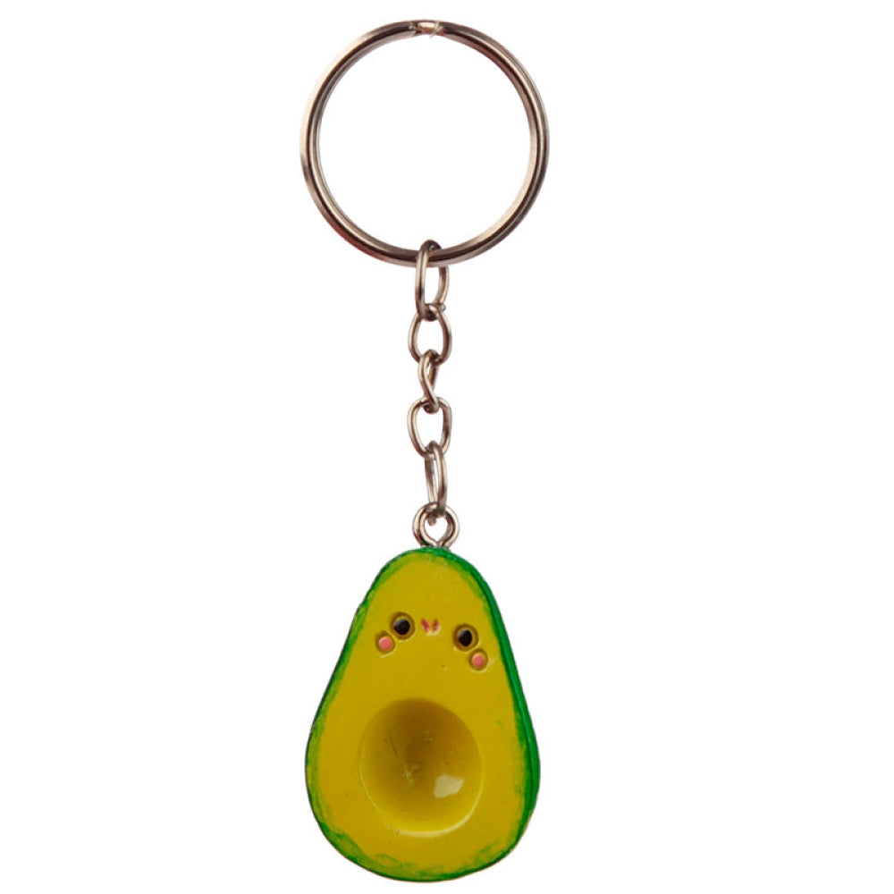 Avocado Couple Keychain