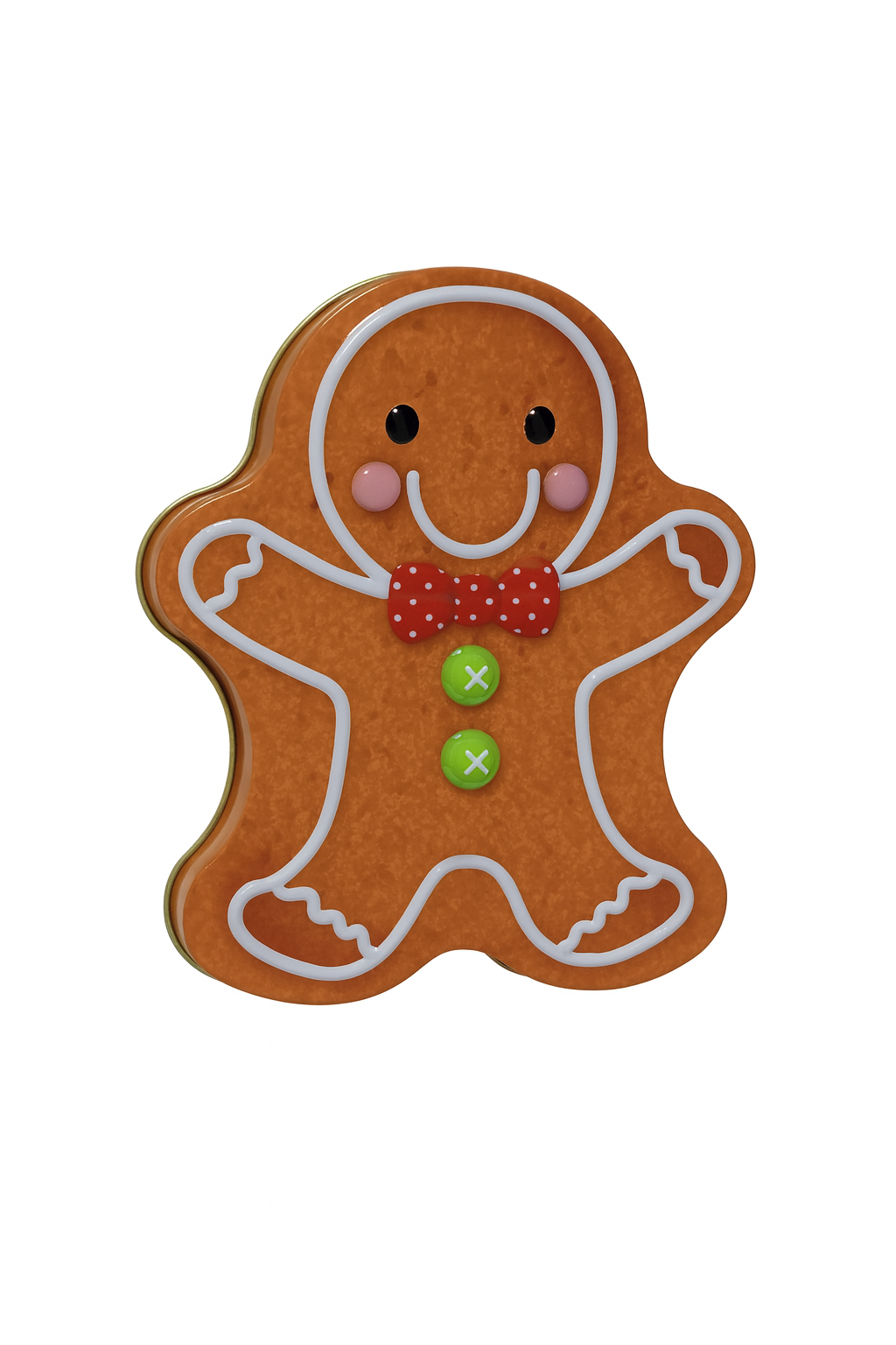 Set of 4 Christmas Tin Organizers