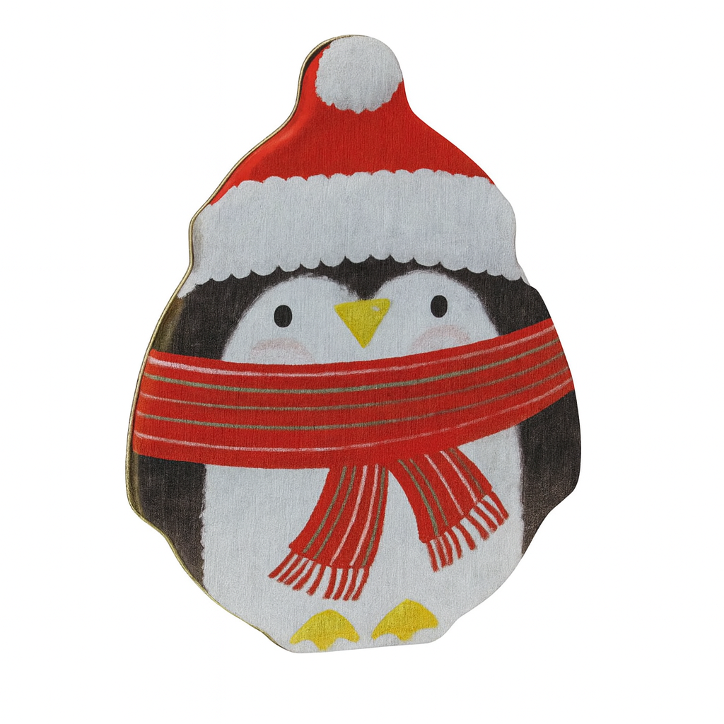Set of 4 Christmas Tin Organizers