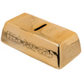Gold Bar Piggy Bank