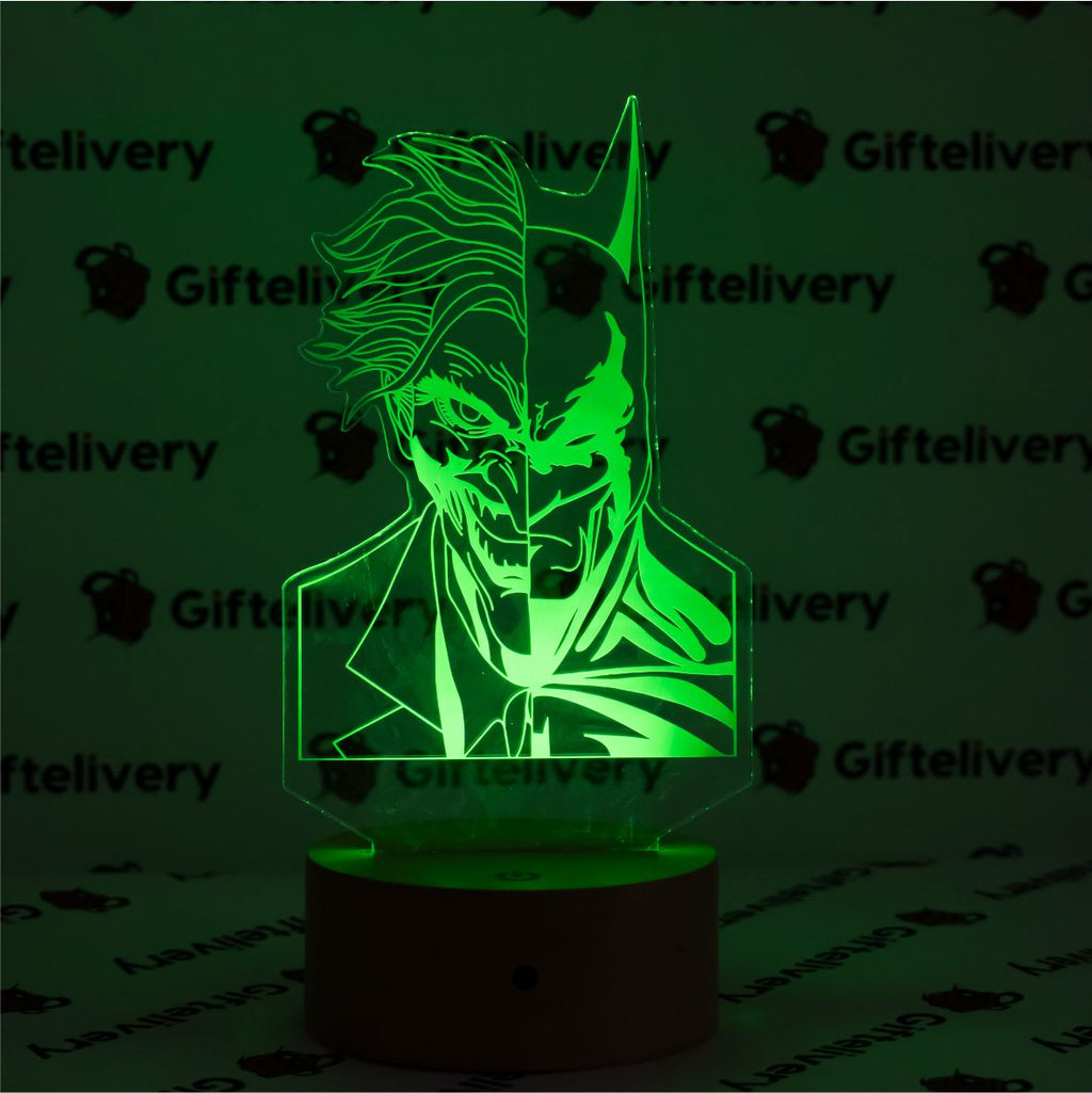 Bat-Joker Lamp