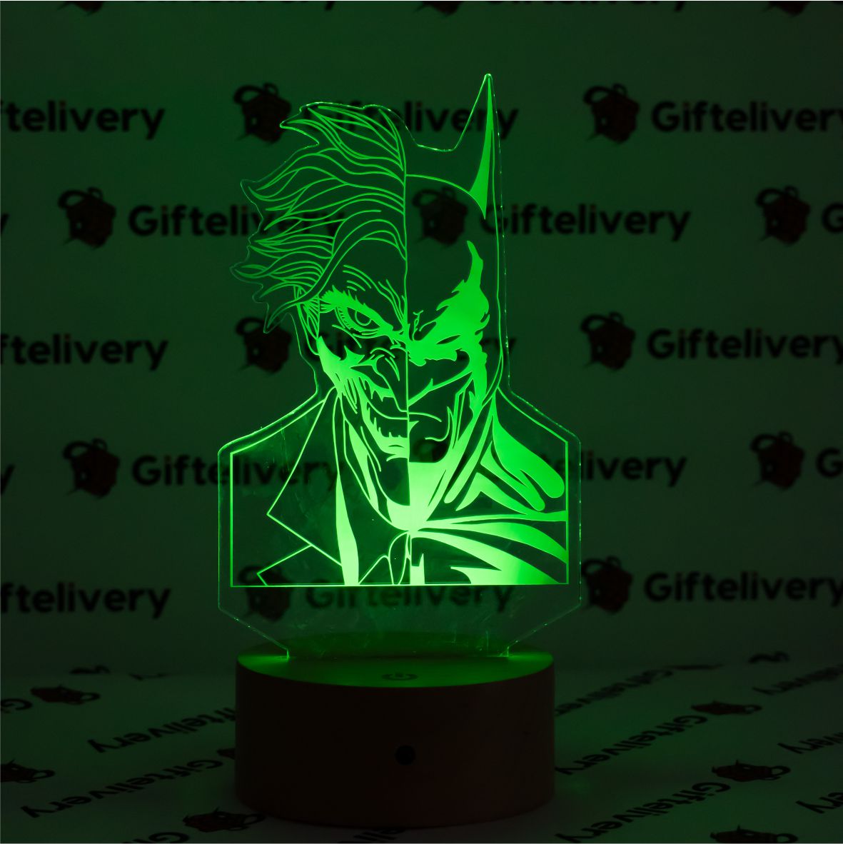 Bat-Joker Lamp