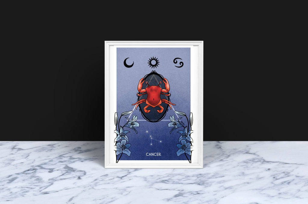 Cancer Poster by Ponga