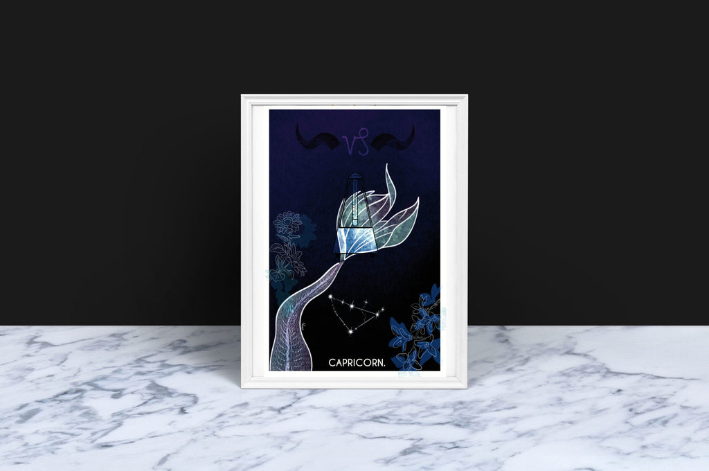 Capricorn Poster by Ponga