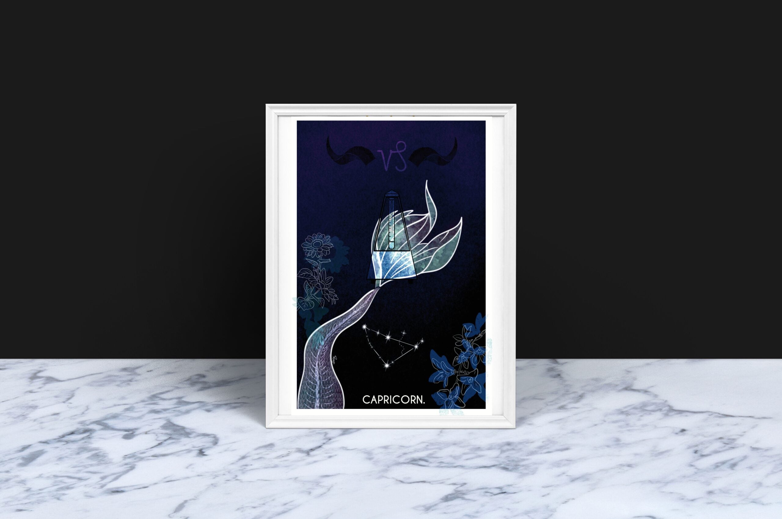 Capricorn Poster by Ponga