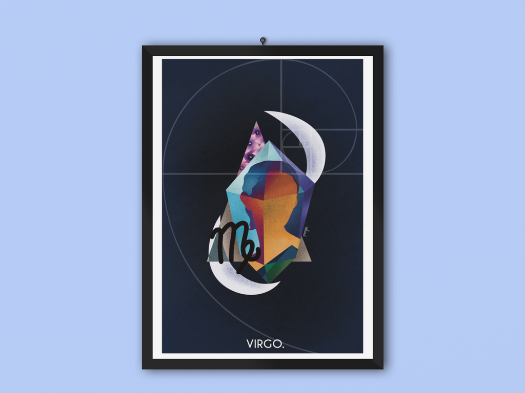 Virgo poster by Ponga