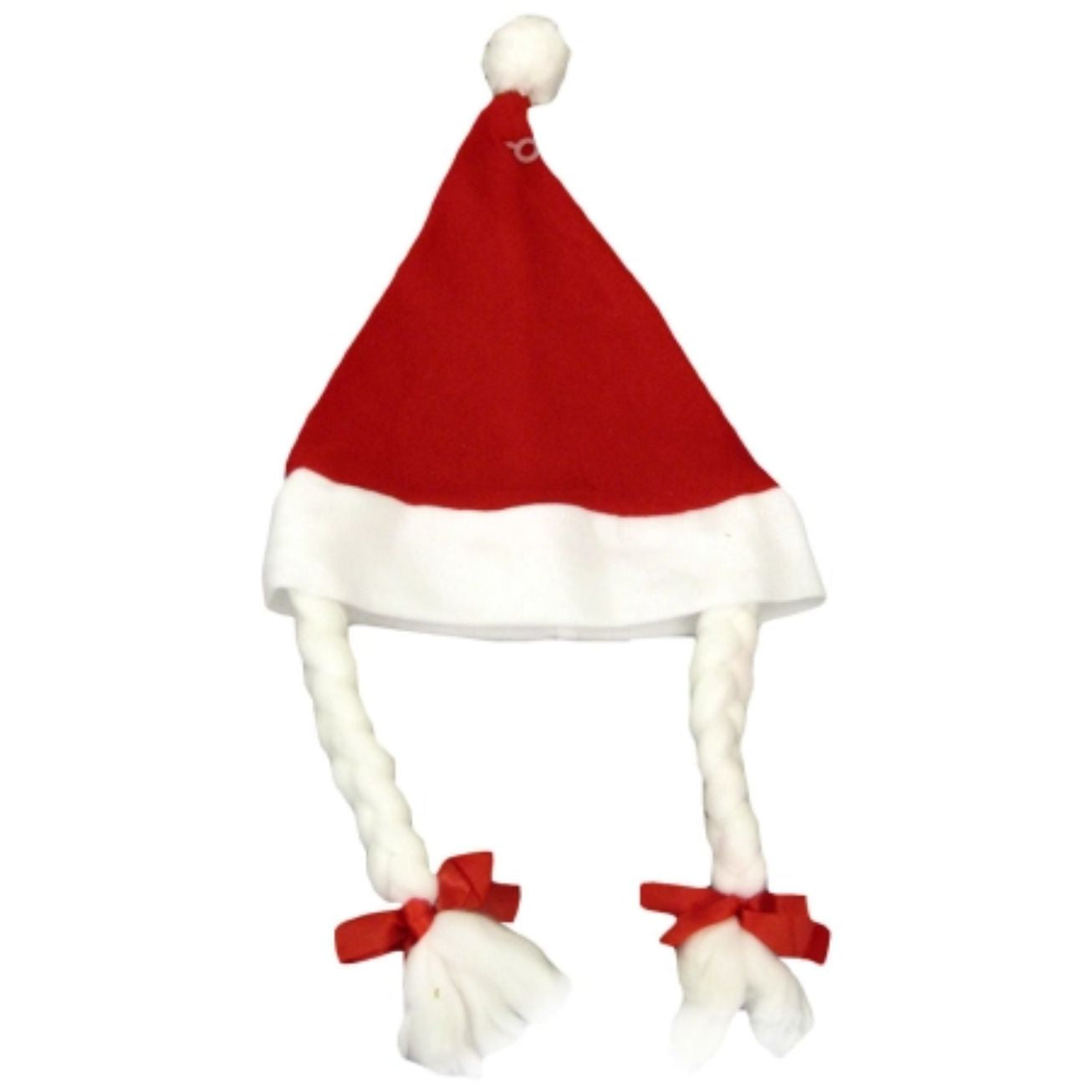 Christmas Hat with braids