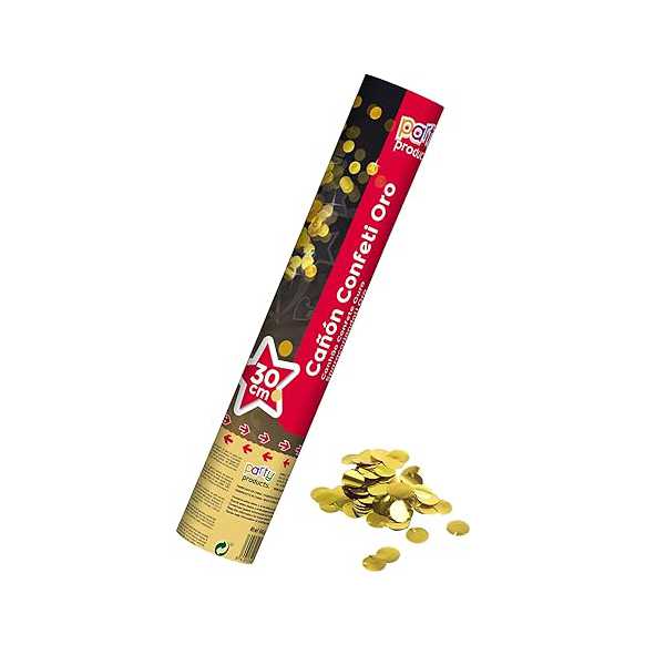 Gold Confetti Cannon